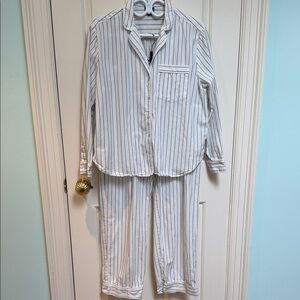 GAP Body sz S 2 pc PJ set - striped & 100% cotton